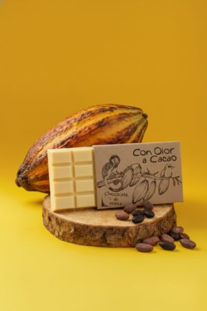 Chocolate Blanco Artesanal con Manteca de Cacao Orgánico – San Rafael Antioquia